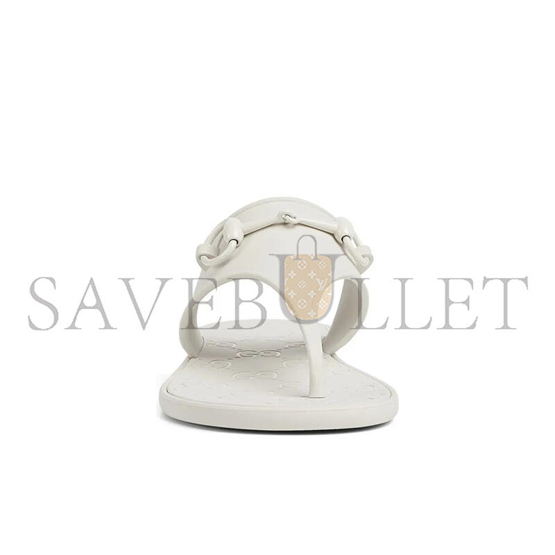 GUCCI HORSEBIT THONG SANDALS 780306